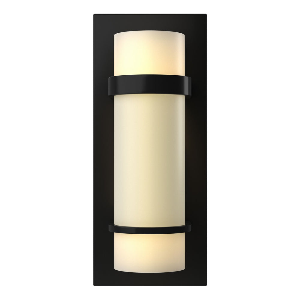 Hubbardton Forge - One Light Wall Sconce - Banded - Black- Union Lighting Luminaires Decor