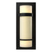 Hubbardton Forge - One Light Wall Sconce - Banded - Black- Union Lighting Luminaires Decor
