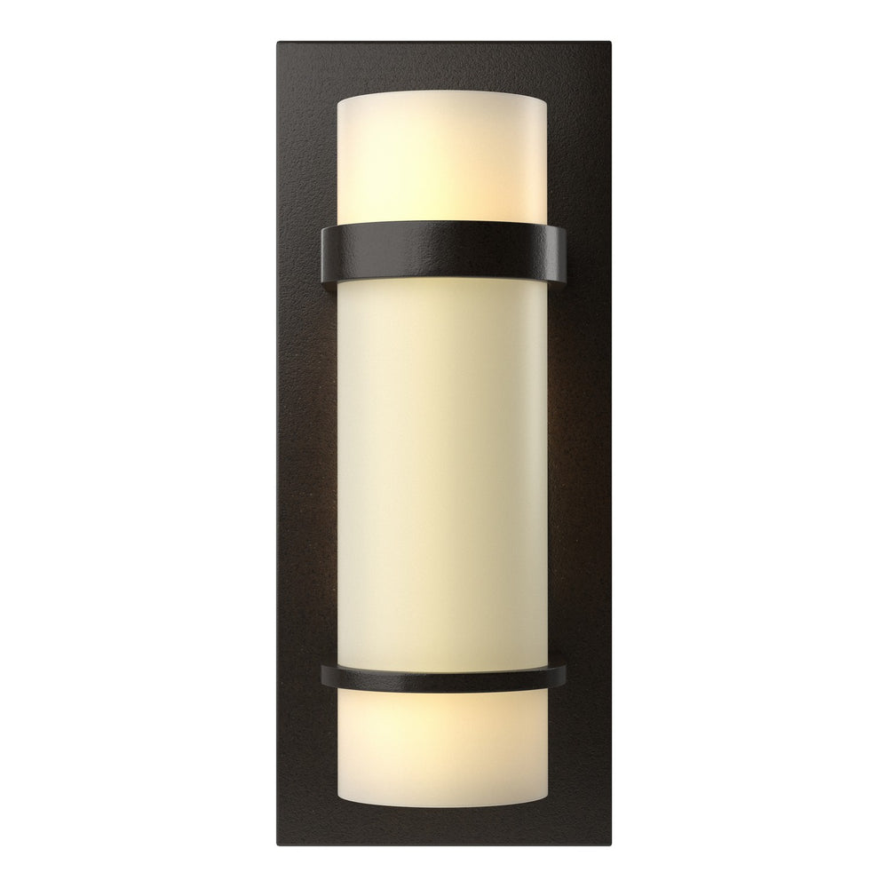 Hubbardton Forge - One Light Wall Sconce - Banded - Oil Rubbed Bronze- Union Lighting Luminaires Decor