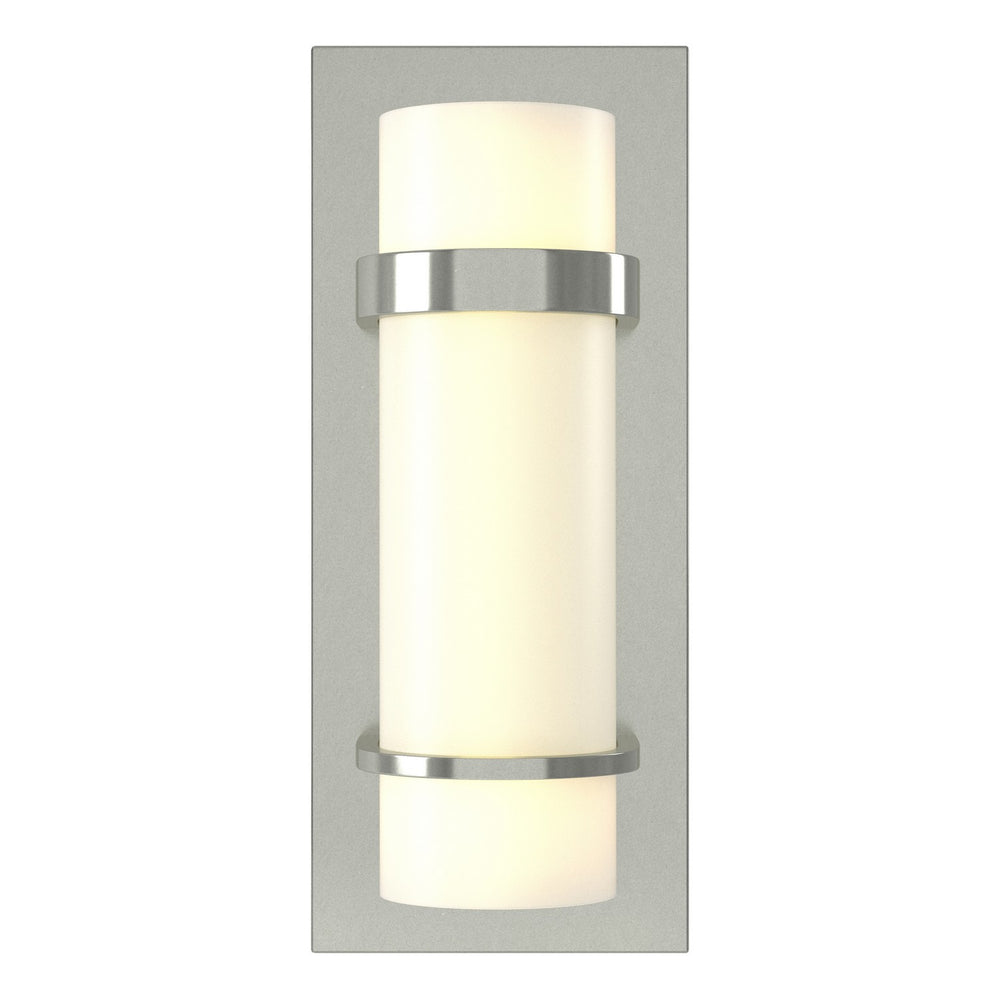Hubbardton Forge - One Light Wall Sconce - Banded - Sterling- Union Lighting Luminaires Decor