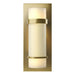 Hubbardton Forge - One Light Wall Sconce - Banded - Modern Brass- Union Lighting Luminaires Decor