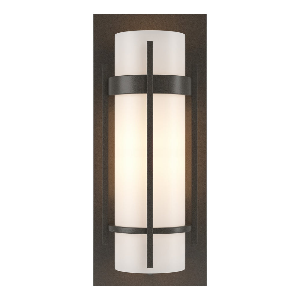 Hubbardton Forge - One Light Wall Sconce - Banded - Dark Smoke- Union Lighting Luminaires Decor