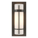 Hubbardton Forge - One Light Wall Sconce - Banded - Dark Smoke- Union Lighting Luminaires Decor