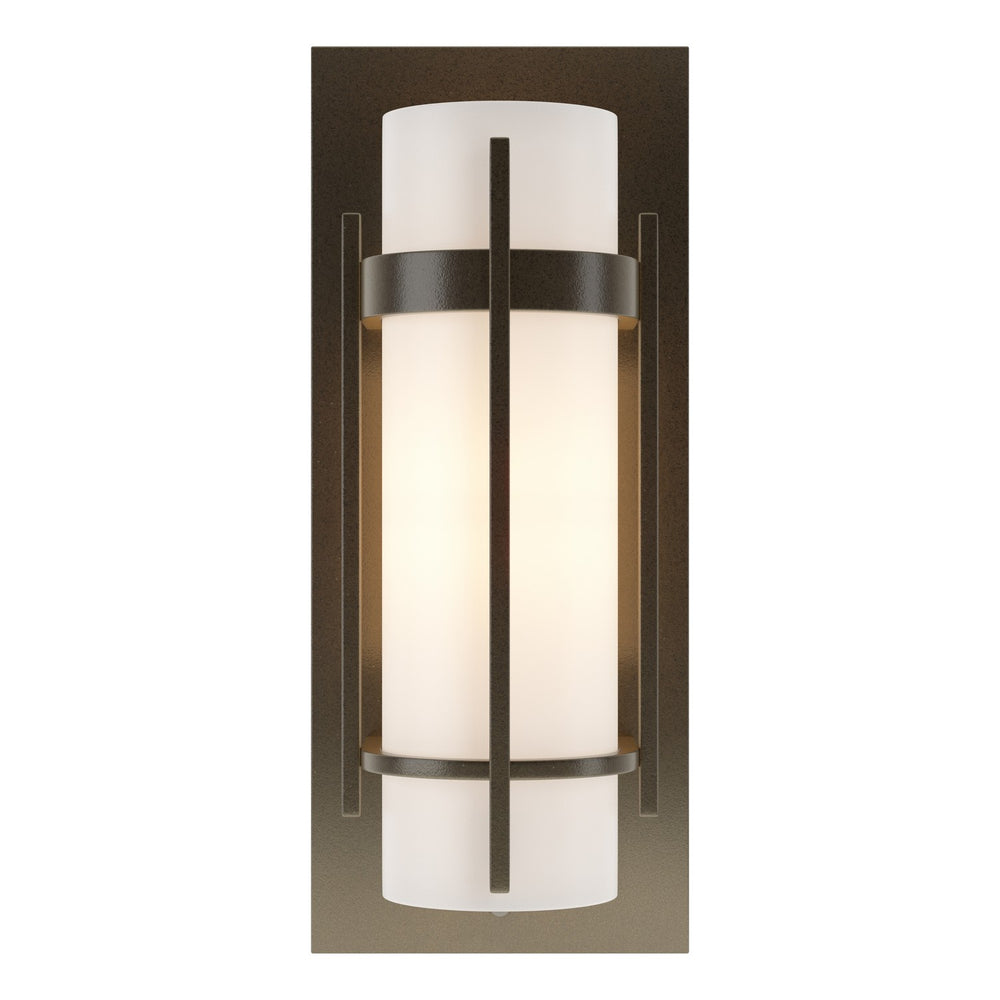 Hubbardton Forge - One Light Wall Sconce - Banded - Oil Rubbed Bronze- Union Lighting Luminaires Decor