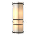 Hubbardton Forge - Two Light Wall Sconce - Banded - Dark Smoke- Union Lighting Luminaires Decor