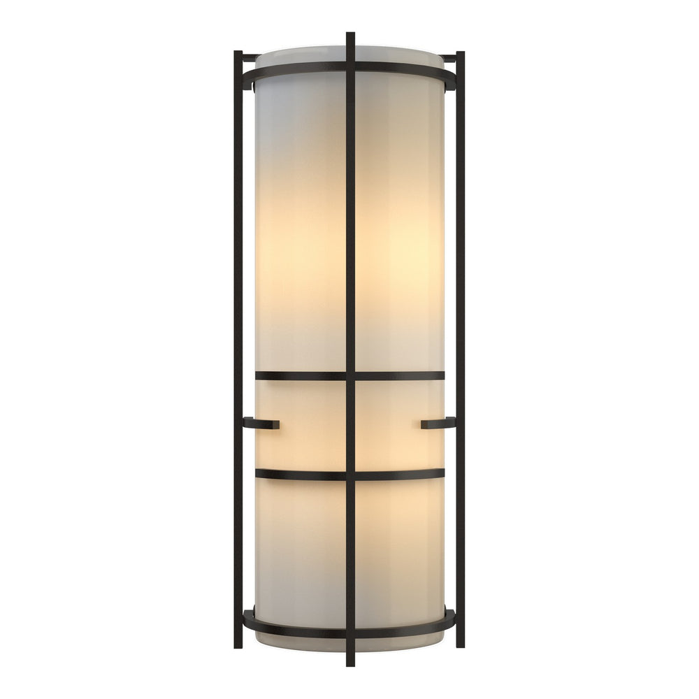 Hubbardton Forge - Two Light Wall Sconce - Banded - Oil Rubbed Bronze- Union Lighting Luminaires Decor