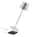 Zafferano - LED Table Lamp - Poldina - Glossy Chrome- Union Lighting Luminaires Decor