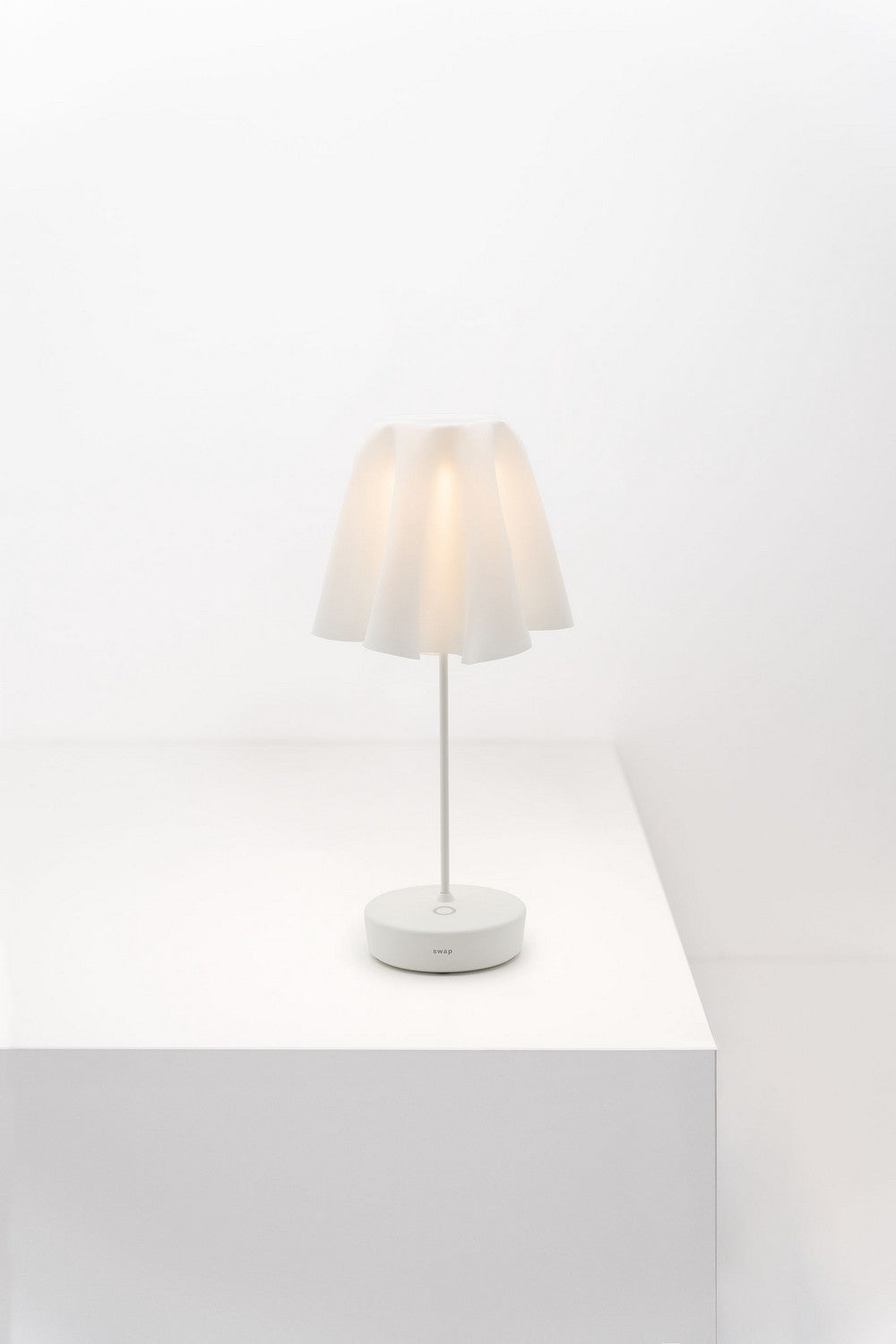 Zafferano - Fabric Shades - Swap - White- Union Lighting Luminaires Decor