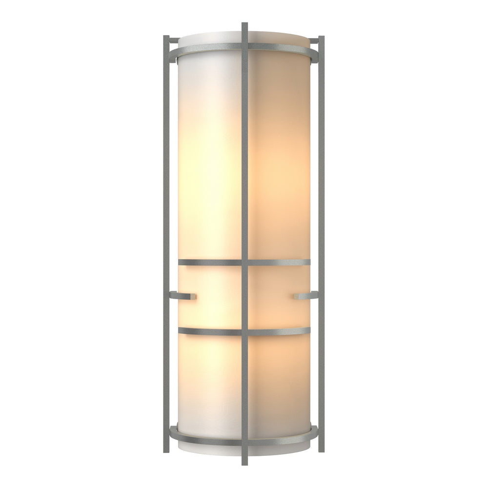 Hubbardton Forge - Two Light Wall Sconce - Banded - Vintage Platinum- Union Lighting Luminaires Decor