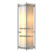Hubbardton Forge - Two Light Wall Sconce - Banded - Vintage Platinum- Union Lighting Luminaires Decor