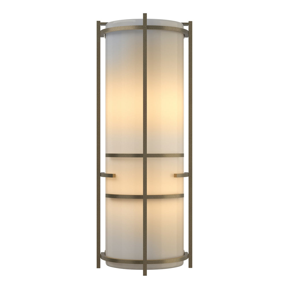 Hubbardton Forge - Two Light Wall Sconce - Banded - Soft Gold- Union Lighting Luminaires Decor