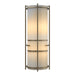 Hubbardton Forge - Two Light Wall Sconce - Banded - Soft Gold- Union Lighting Luminaires Decor