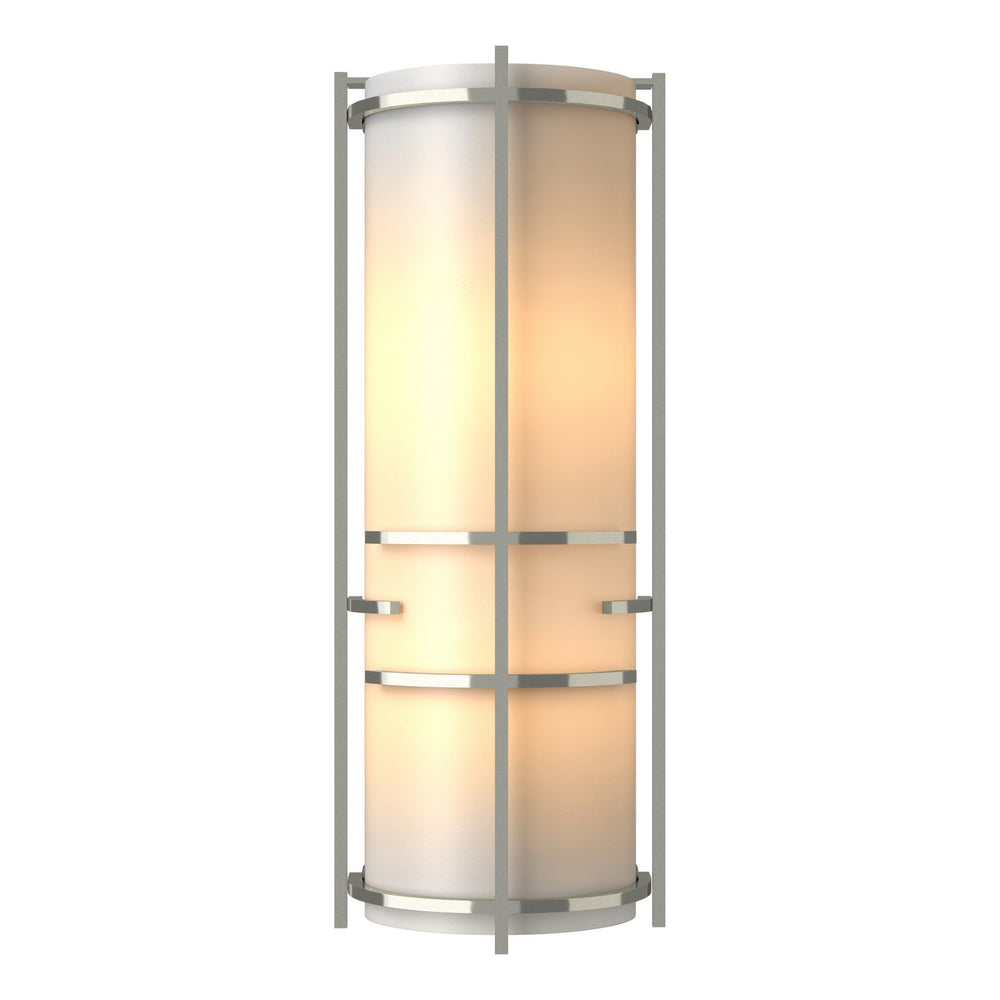 Hubbardton Forge - Two Light Wall Sconce - Banded - Sterling- Union Lighting Luminaires Decor
