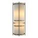 Hubbardton Forge - Two Light Wall Sconce - Banded - Modern Brass- Union Lighting Luminaires Decor