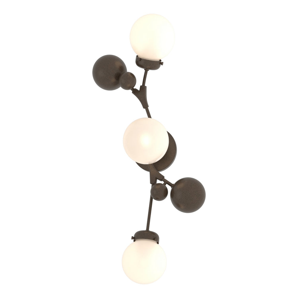 Hubbardton Forge - Three Light Wall Sconce - Sprig - Bronze- Union Lighting Luminaires Decor