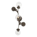 Hubbardton Forge - Three Light Wall Sconce - Sprig - Bronze- Union Lighting Luminaires Decor