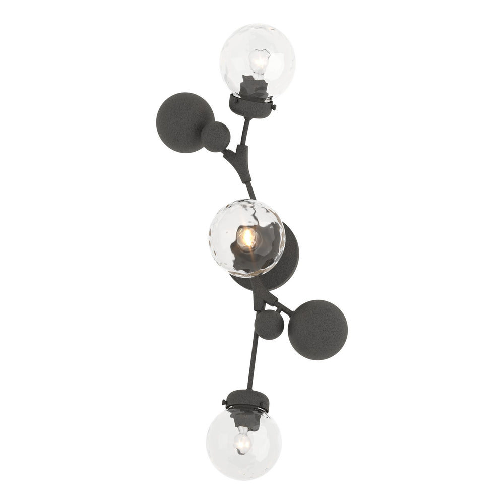 Hubbardton Forge - Three Light Wall Sconce - Sprig - Natural Iron- Union Lighting Luminaires Decor