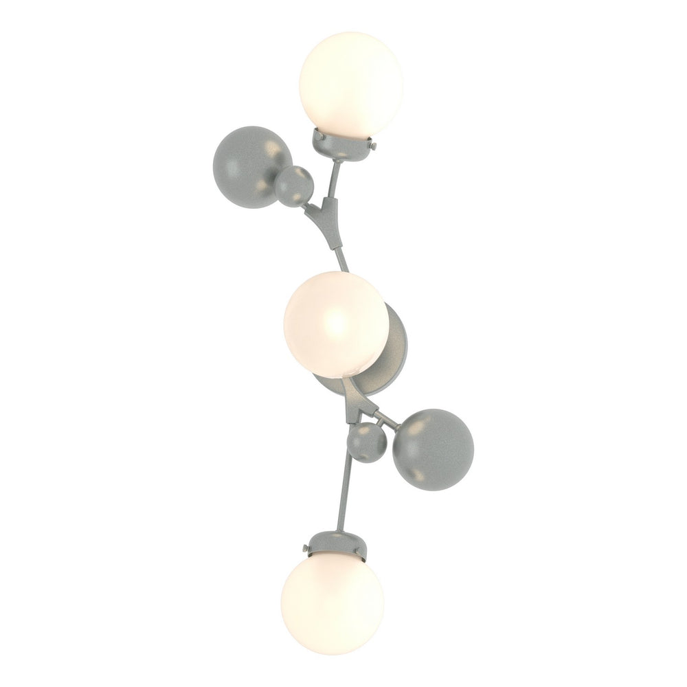 Hubbardton Forge - Three Light Wall Sconce - Sprig - Vintage Platinum- Union Lighting Luminaires Decor