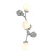 Hubbardton Forge - Three Light Wall Sconce - Sprig - Vintage Platinum- Union Lighting Luminaires Decor