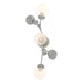 Hubbardton Forge - Three Light Wall Sconce - Sprig - Vintage Platinum- Union Lighting Luminaires Decor