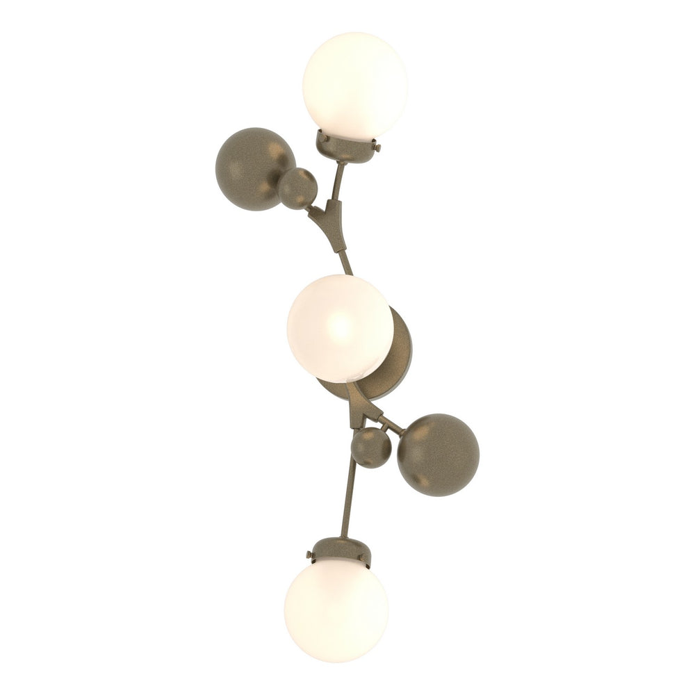 Hubbardton Forge - Three Light Wall Sconce - Sprig - Soft Gold- Union Lighting Luminaires Decor
