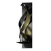 Hubbardton Forge - One Light Wall Sconce - Folio - Black- Union Lighting Luminaires Decor
