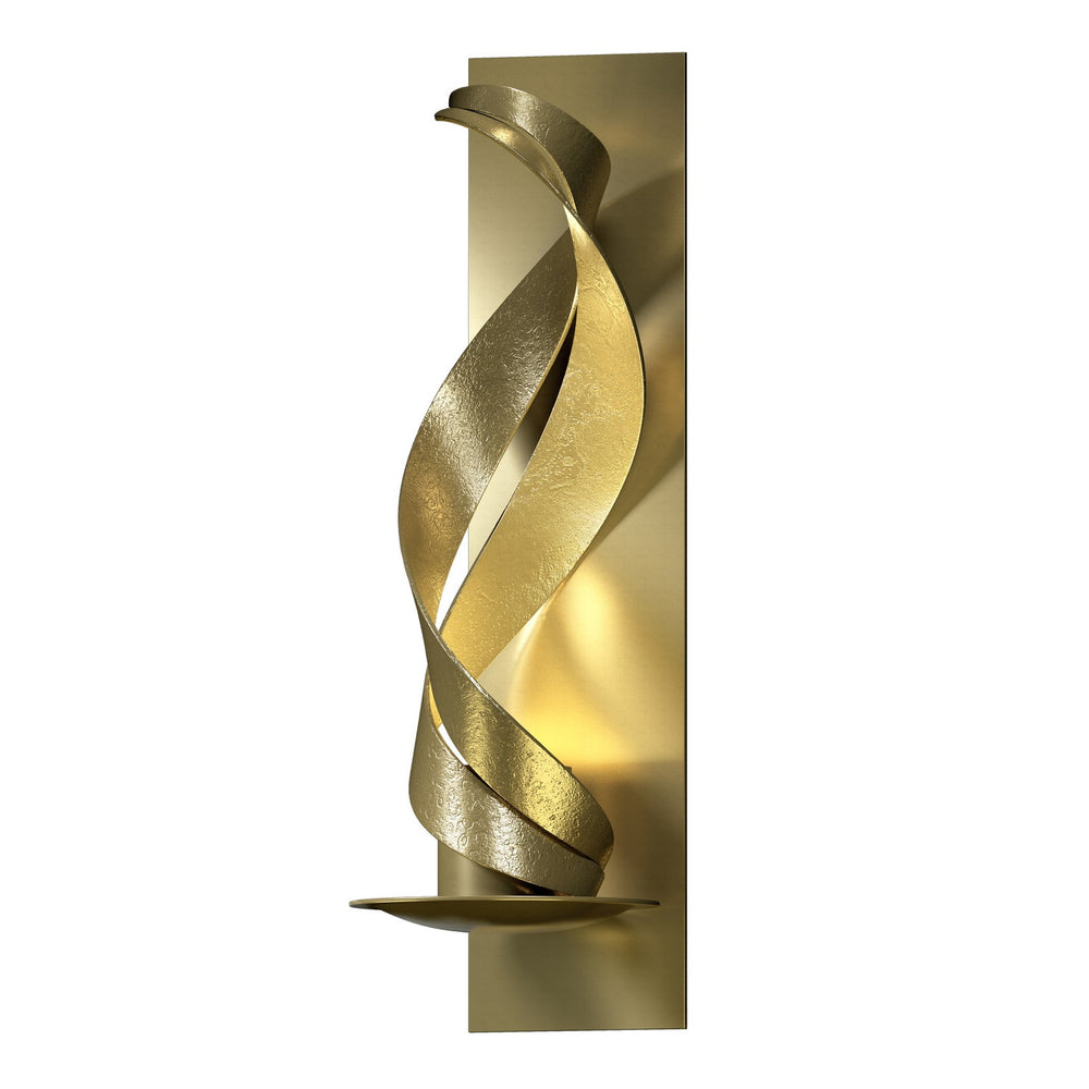 Hubbardton Forge - One Light Wall Sconce - Folio - Modern Brass- Union Lighting Luminaires Decor