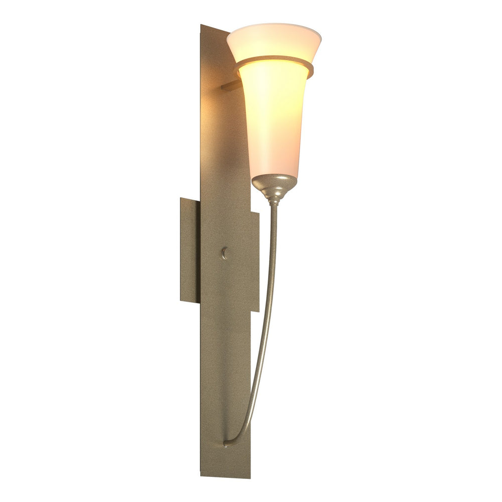 Hubbardton Forge - One Light Wall Sconce - Banded - Soft Gold- Union Lighting Luminaires Decor