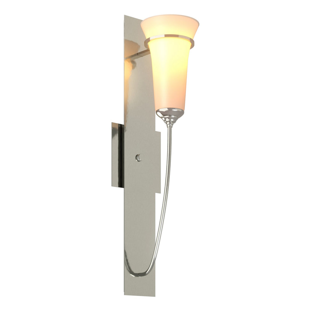 Hubbardton Forge - One Light Wall Sconce - Banded - Sterling- Union Lighting Luminaires Decor
