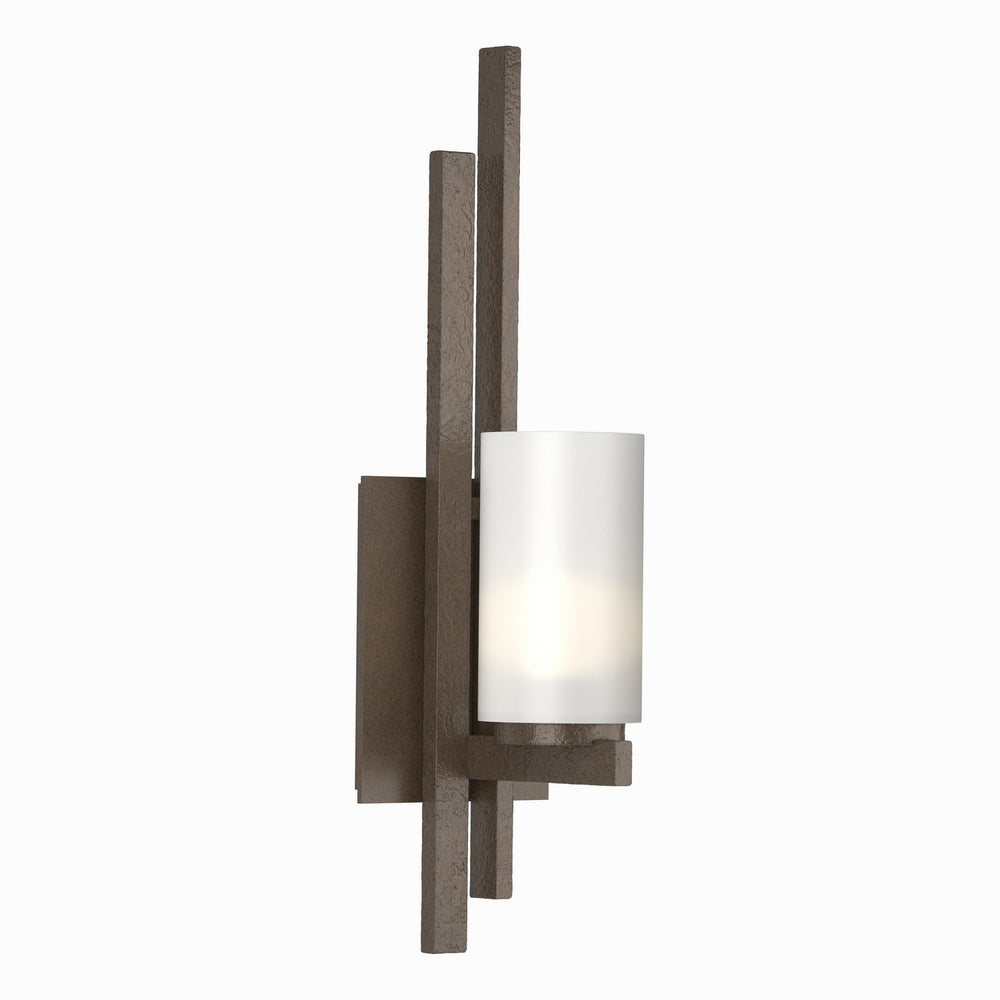 Hubbardton Forge - One Light Wall Sconce - Ondrian - Bronze- Union Lighting Luminaires Decor