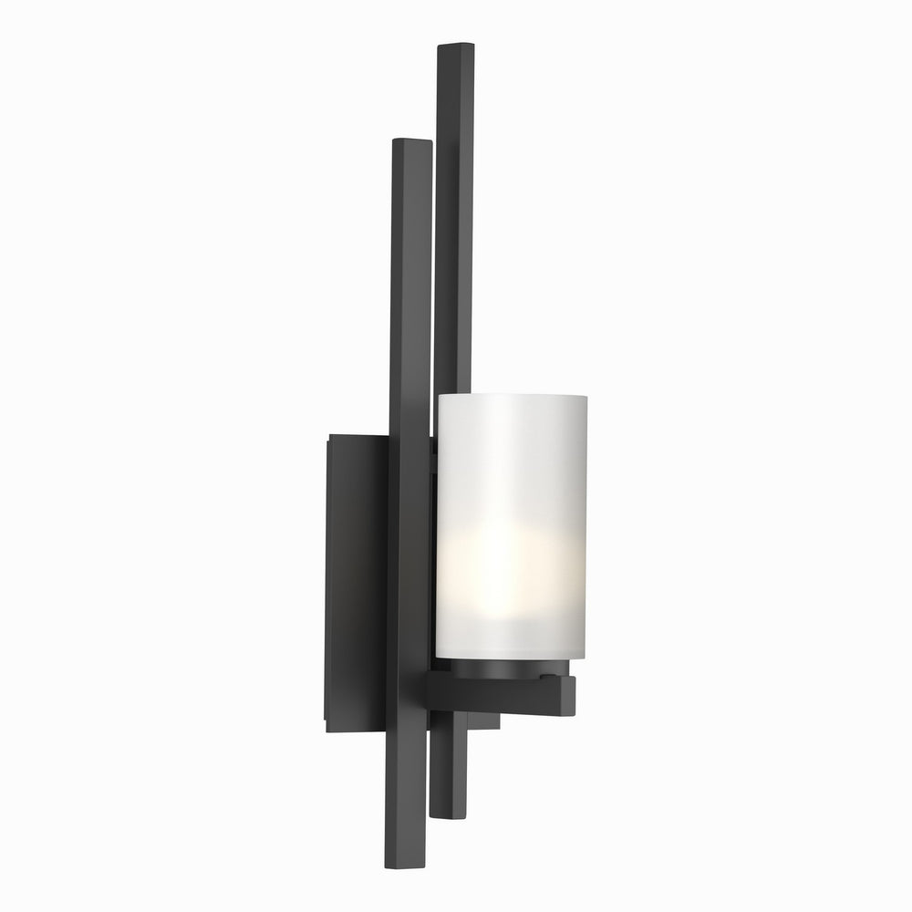 Hubbardton Forge - One Light Wall Sconce - Ondrian - Black- Union Lighting Luminaires Decor