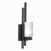 Hubbardton Forge - One Light Wall Sconce - Ondrian - Black- Union Lighting Luminaires Decor