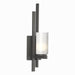 Hubbardton Forge - One Light Wall Sconce - Ondrian - Natural Iron- Union Lighting Luminaires Decor