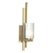 Hubbardton Forge - One Light Wall Sconce - Ondrian - Modern Brass- Union Lighting Luminaires Decor