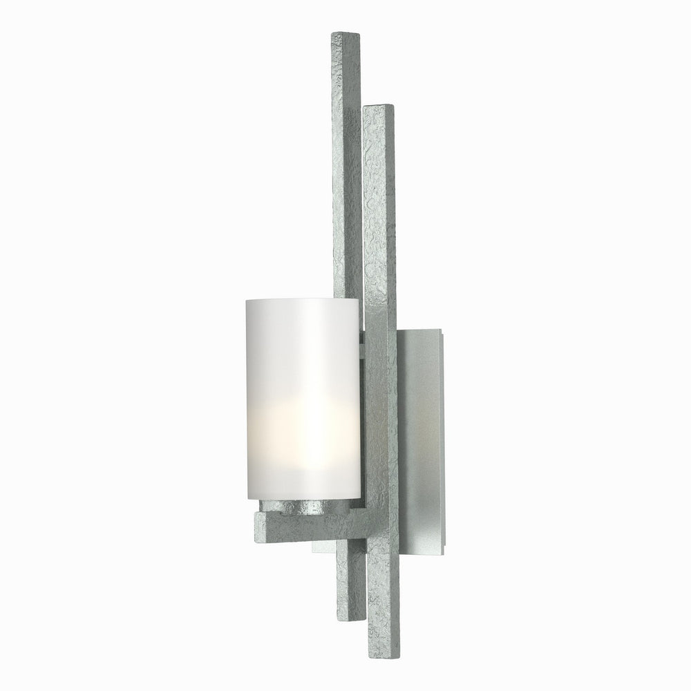 Hubbardton Forge - One Light Wall Sconce - Ondrian - Vintage Platinum- Union Lighting Luminaires Decor