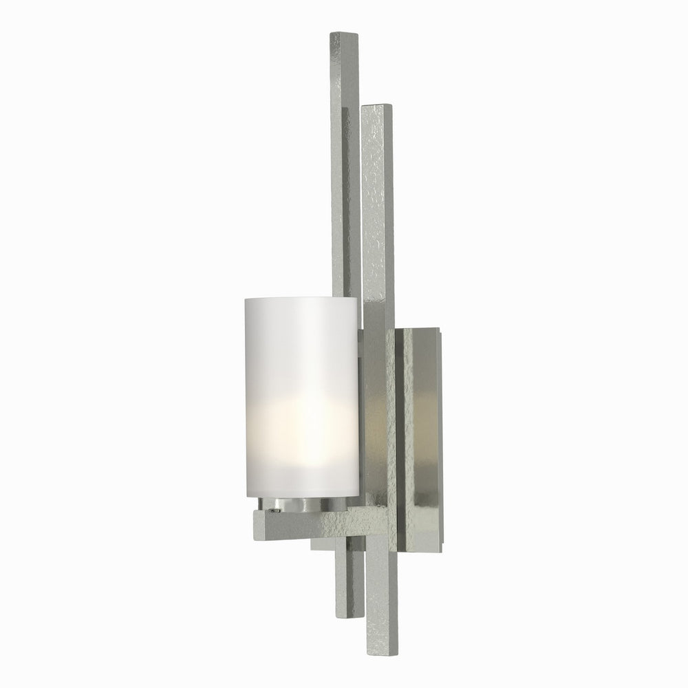 Hubbardton Forge - One Light Wall Sconce - Ondrian - Sterling- Union Lighting Luminaires Decor