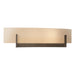 Hubbardton Forge - Two Light Wall Sconce - Axis - Bronze- Union Lighting Luminaires Decor