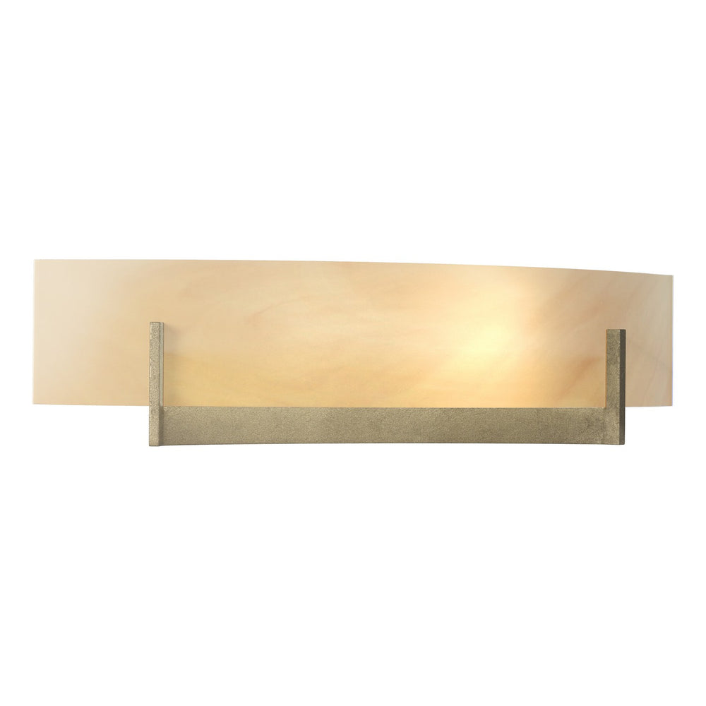 Hubbardton Forge - Two Light Wall Sconce - Axis - Soft Gold- Union Lighting Luminaires Decor