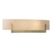 Hubbardton Forge - Two Light Wall Sconce - Axis - Soft Gold- Union Lighting Luminaires Decor