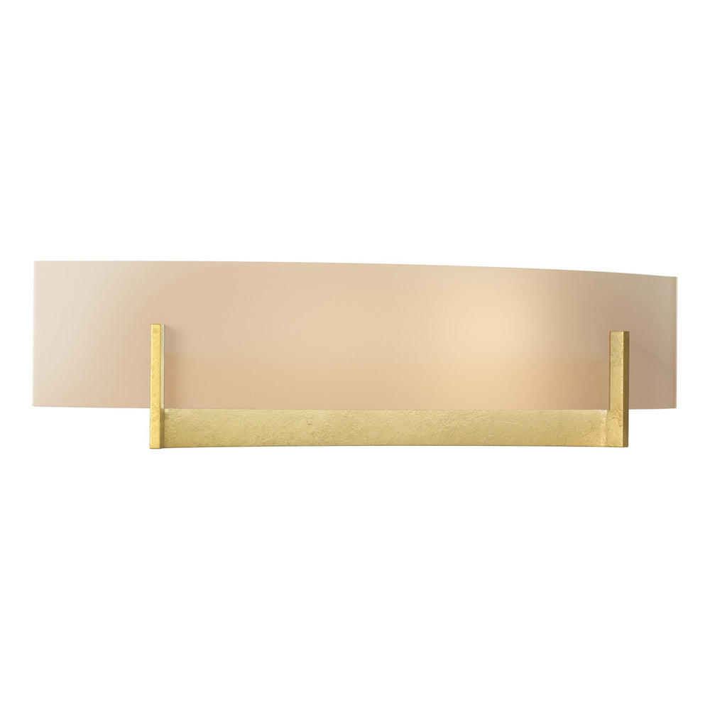 Hubbardton Forge - Two Light Wall Sconce - Axis - Modern Brass- Union Lighting Luminaires Decor