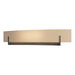 Hubbardton Forge - Two Light Wall Sconce - Axis - Bronze- Union Lighting Luminaires Decor