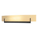 Hubbardton Forge - Two Light Wall Sconce - Axis - Black- Union Lighting Luminaires Decor