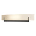 Hubbardton Forge - Two Light Wall Sconce - Axis - Black- Union Lighting Luminaires Decor