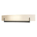 Hubbardton Forge - Two Light Wall Sconce - Axis - Natural Iron- Union Lighting Luminaires Decor
