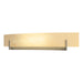 Hubbardton Forge - Two Light Wall Sconce - Axis - Soft Gold- Union Lighting Luminaires Decor