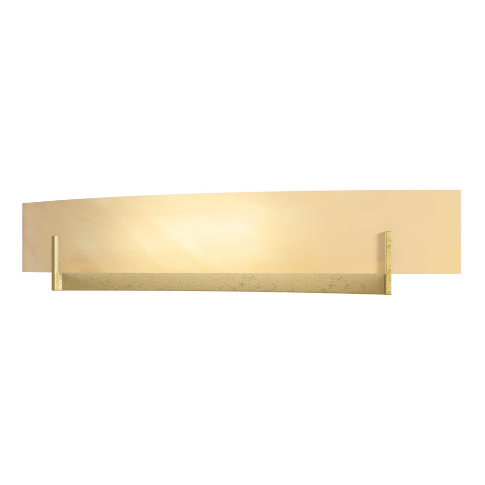 Hubbardton Forge - Two Light Wall Sconce - Axis - Modern Brass- Union Lighting Luminaires Decor