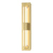 Hubbardton Forge - LED Wall Sconce - Axis - Modern Brass- Union Lighting Luminaires Decor
