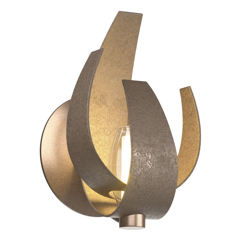 Hubbardton Forge - One Light Wall Sconce - Corona - Bronze- Union Lighting Luminaires Decor