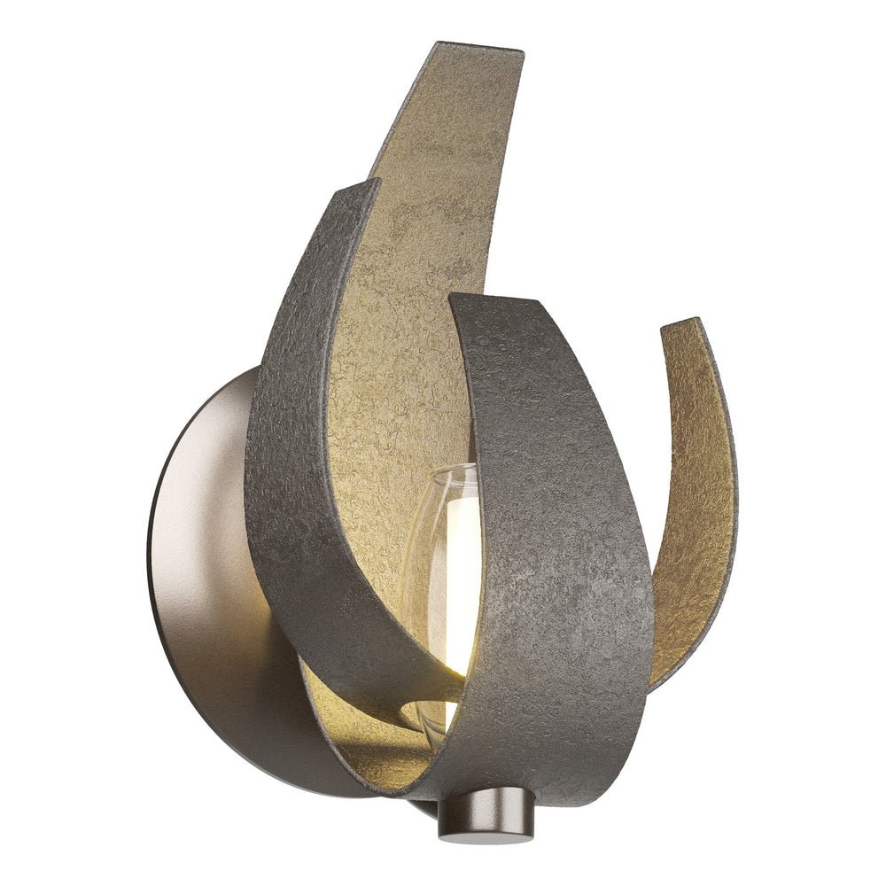 Hubbardton Forge - One Light Wall Sconce - Corona - Oil Rubbed Bronze- Union Lighting Luminaires Decor