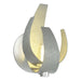 Hubbardton Forge - One Light Wall Sconce - Corona - Vintage Platinum- Union Lighting Luminaires Decor
